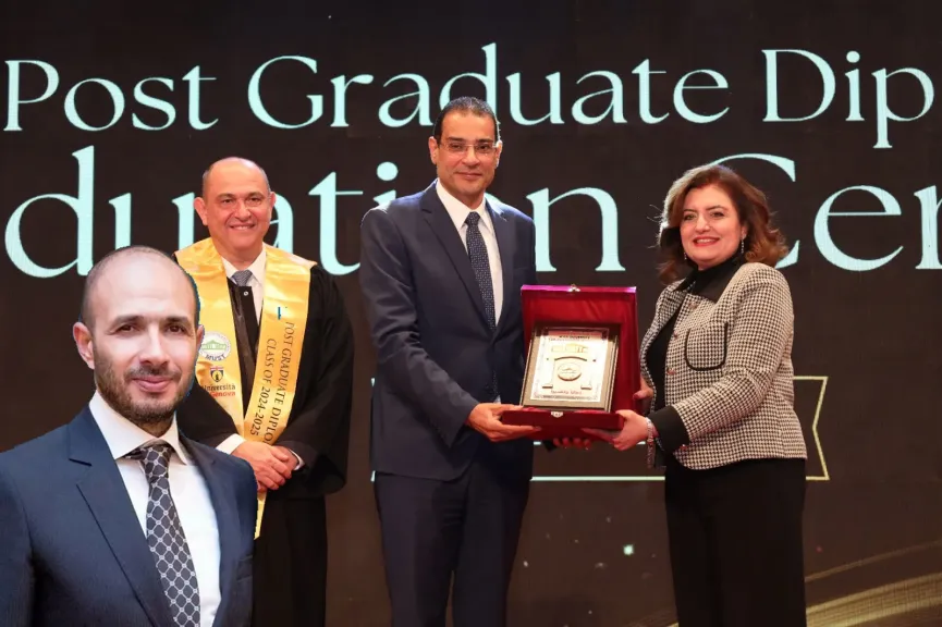 جامعة مصر للعلوم والتكنولوجيا تحتفل بتخريج دفعات جديدة من الدبلومات المهنية بكلية طب الأسنان بالتعاون مع جامعة جنوا الإيطالية