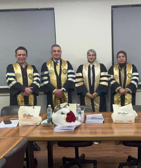 النائبة مروة قنصوة تحصل على درجة الدكتوراه حول الحوكمة الرشيدة بقطاع الكهرباء