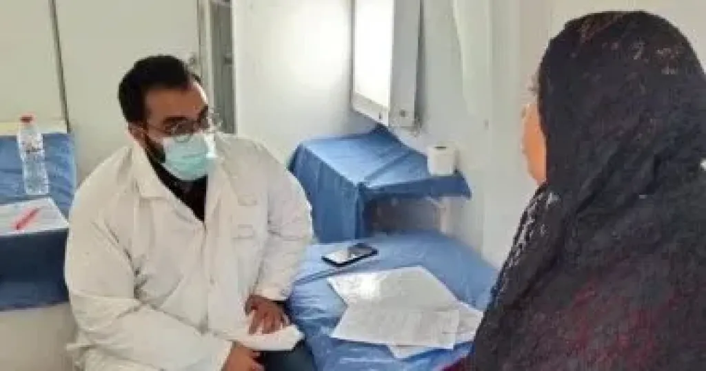 تقديم 2253 خدمة طبية للمواطنين مجانا بقرية الناصرية في كفر الشيخ