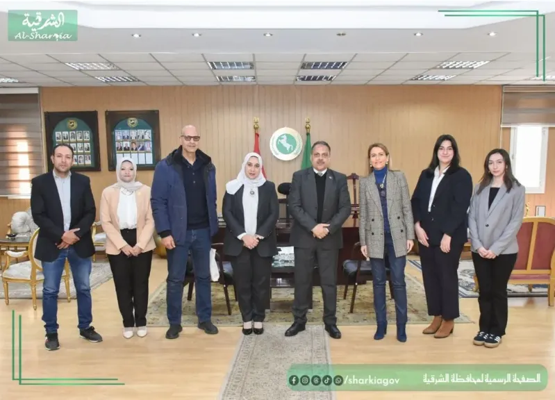 محافظ الشرقية يستقبل المدير الإقليمي لمكتب اليونسكو بمصر والسودان