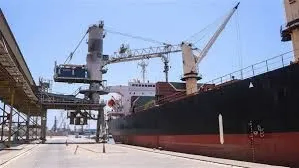 ميناء دمياط في 24 ساعة، 22 سفينة بالأرصفة وتداول آلاف الأطنان من البضائع