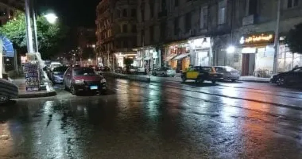 أمطار تضرب الإسكندرية وانخفاض في درجات الحرارة تصل للصقيع