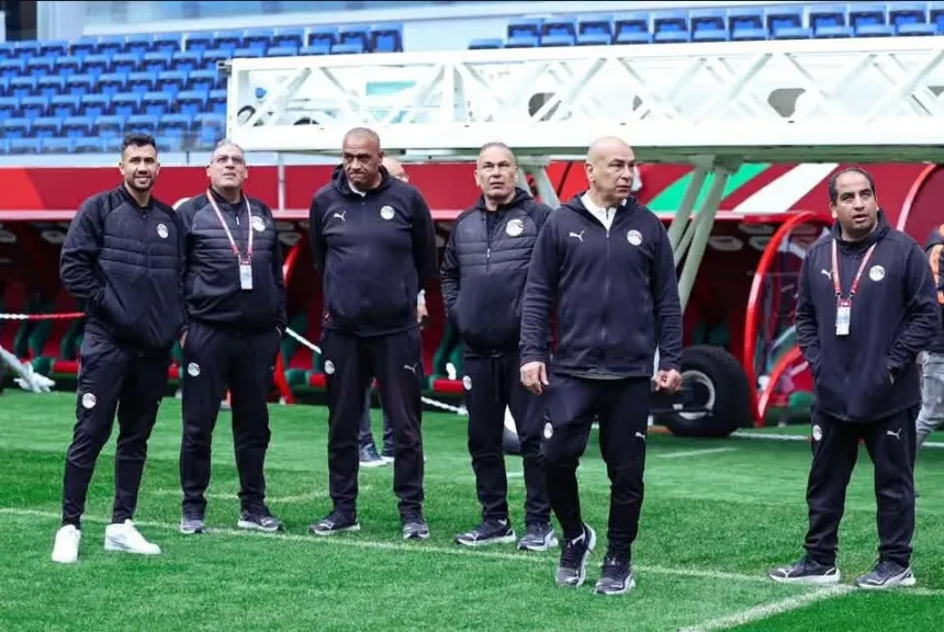 منتخب مصر يتفقد ملعب مواجهة السنغال قبل نصف نهائي كأس أمم إفريقيا