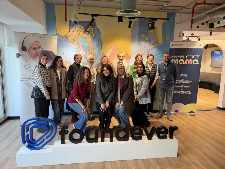 Foundever.org وCarerha تجددان برنامج ”فريلانس ماما” في مصر لمواصلة تمكين النساء بالمهارات الرقمية وفرص الدخل