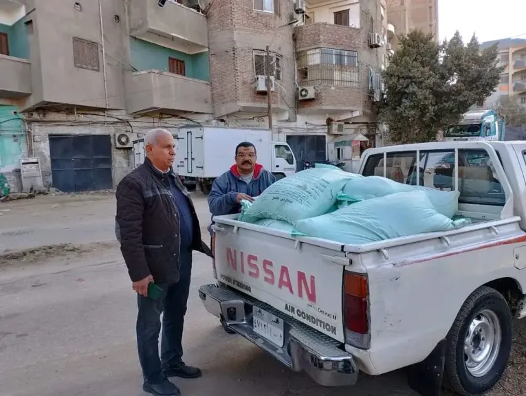 تموين بني سويف يضبط مخابز تتلاعب بالدقيق البلدي المدعم قبل تسريبه للسوق السوداء