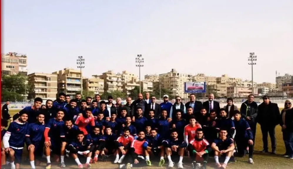 مدير شباب القاهرة يتفقد الأنشطة الرياضية  بنادي النصر