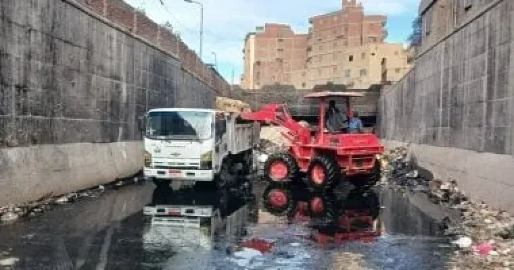 محافظة القاهرة تستجيب لأهالى المعصرة وترفع تراكمات القمامة بشارع جمال عبد الناصر