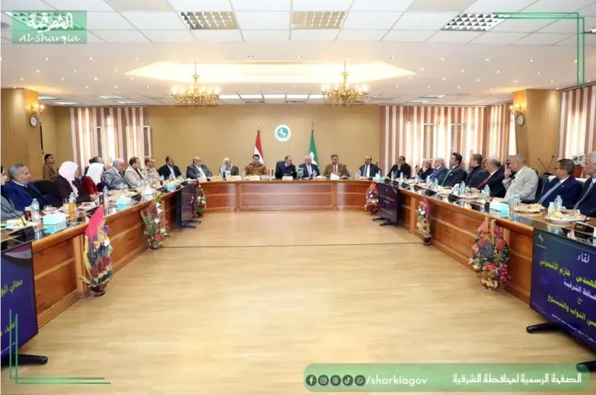 محافظ الشرقية يستقبل أعضاء مجلسي النواب والشيوخ الجدد