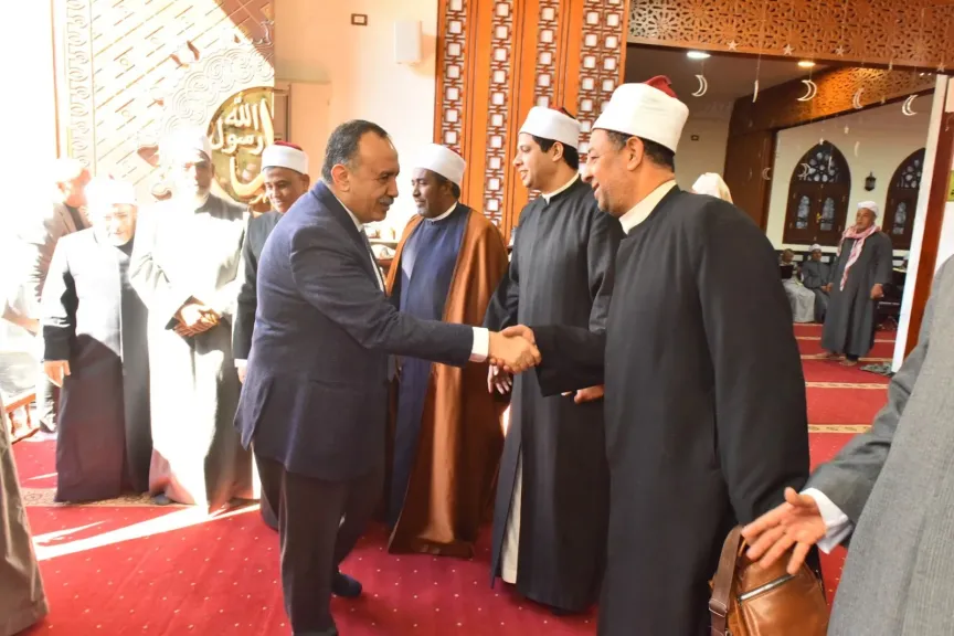 محافظ أسيوط يشهد احتفال مديرية الأوقاف بذكرى الإسراء والمعراج بمسجد البقلي