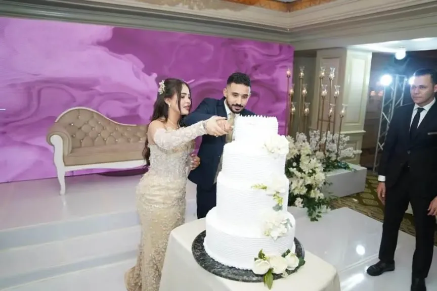 الاعلامية اماني الموجي تحتفل  بخطوبة ابنها عمر رفعت  على الآنسة هنا ايمن  (صور)