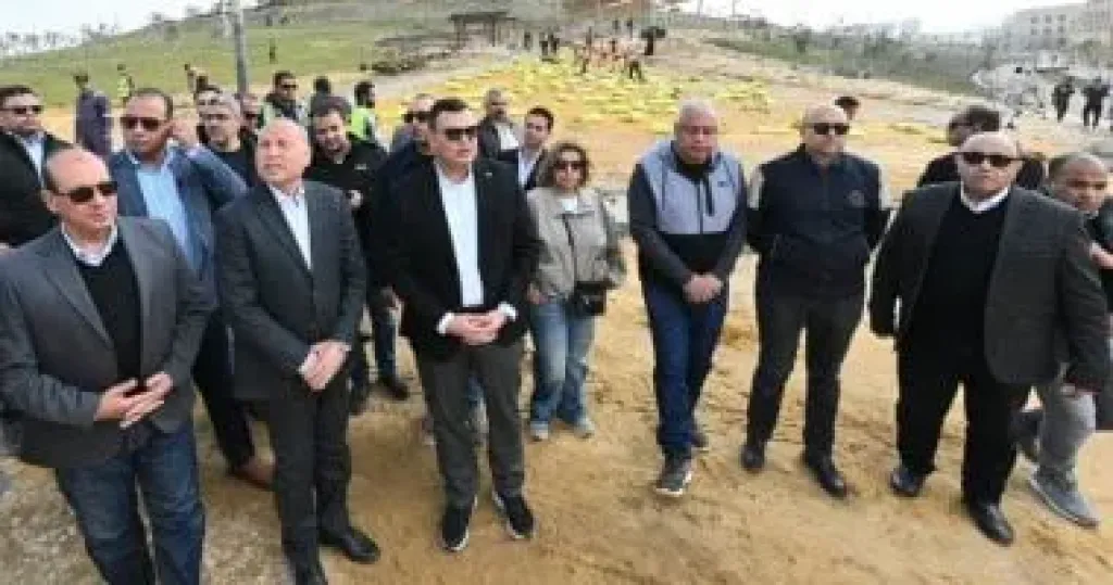 وزير الإسكان ومحافظ القاهرة يتابعان اللمسات النهائية بمشروع حدائق تلال الفسطاط