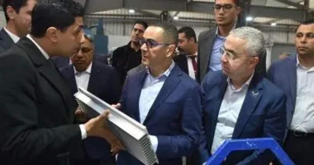 وزير الاستثمار يتفقد عددا من المصانع العاملة بالمنطقة الاستثمارية بميت غمر