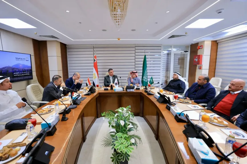 التضامن الاجتماعي تبحث مع شركتي بشرى الضيافة والدار البيضاء آخر استعدادات موسم حج 1447هـ- 2026م