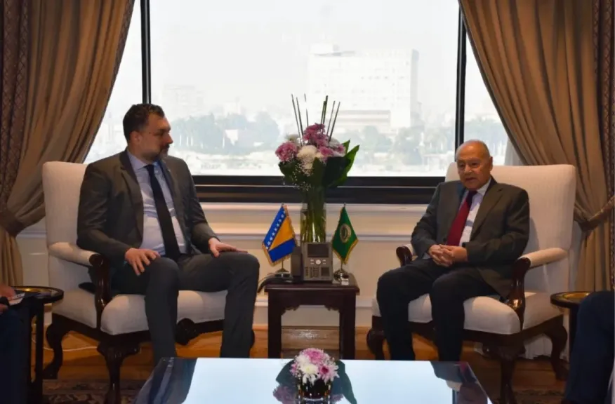 ابو الغيط يستقبل وزير خارجية البوسنة والهرسك