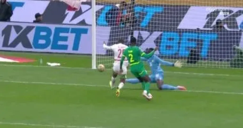 نهائي أمم إفريقيا.. أيوب الكعبي يهدر أخطر فرص المغرب ضد السنغال.. فيديو وصور