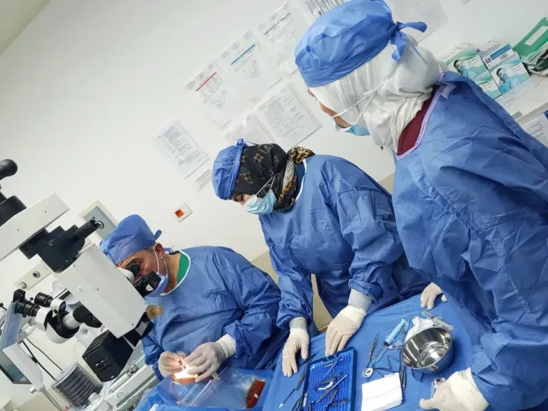 مستشفى سوهاج الجامعي يجري 7عمليات دقيقة ويستضيف ورشة جراحات الشفة الأرنبية