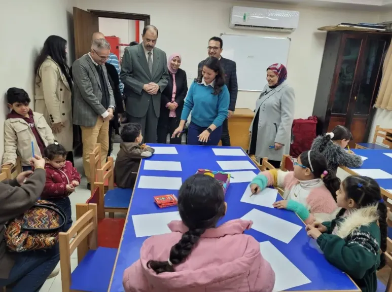 زيارة تفقدية لمحافظ سوهاج لقصر ثقافة الطفل ضمن متابعة الأنشطة الثقافية |صور