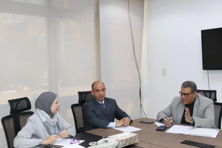 اجتماع تنسيقي بين جامعة أسيوط والمركز القومي للبحوث الاجتماعية والجنائية