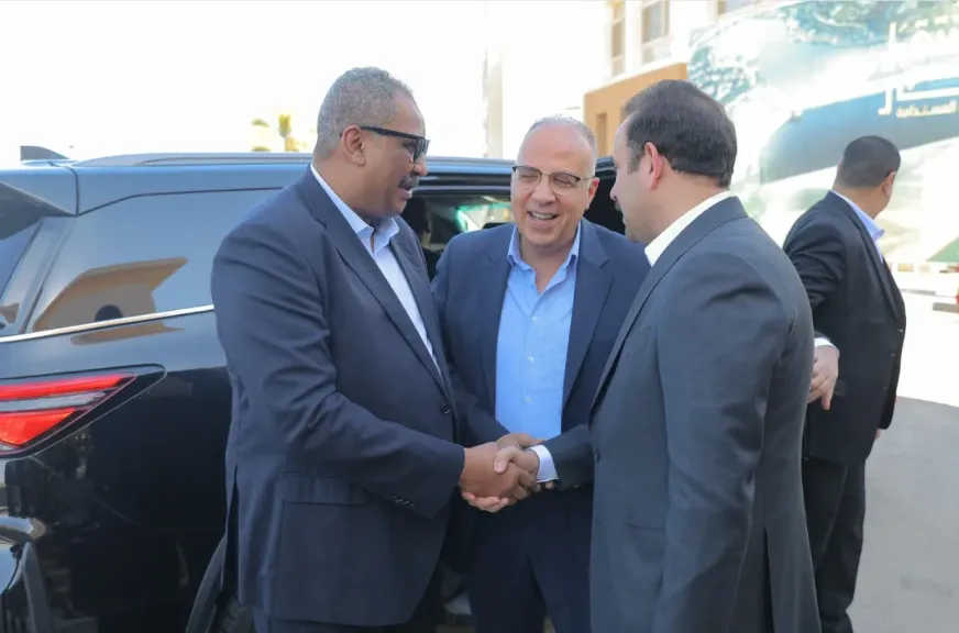 رئيس جهاز مستقبل مصر يستقبل وزير الموارد المائية ووزير الزراعة السوداني |صور