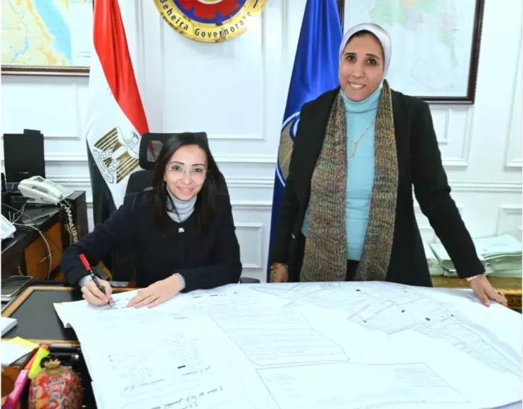 لتحقيق الانضباط العمراني.. جاكلين تعتمد عدد من المخططات التفصيلية بقرى ومراكز محافظة البحيرة