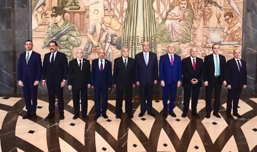 المستشار هشام بدوي رئيس مجلس النواب يستقبل رئيس ووكيلي مجلس الشيوخ