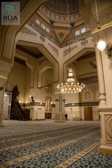 أوقاف الشرقية رفع كفاءة المسجد الكبير أمام القناطر التسعة بالزقازيق