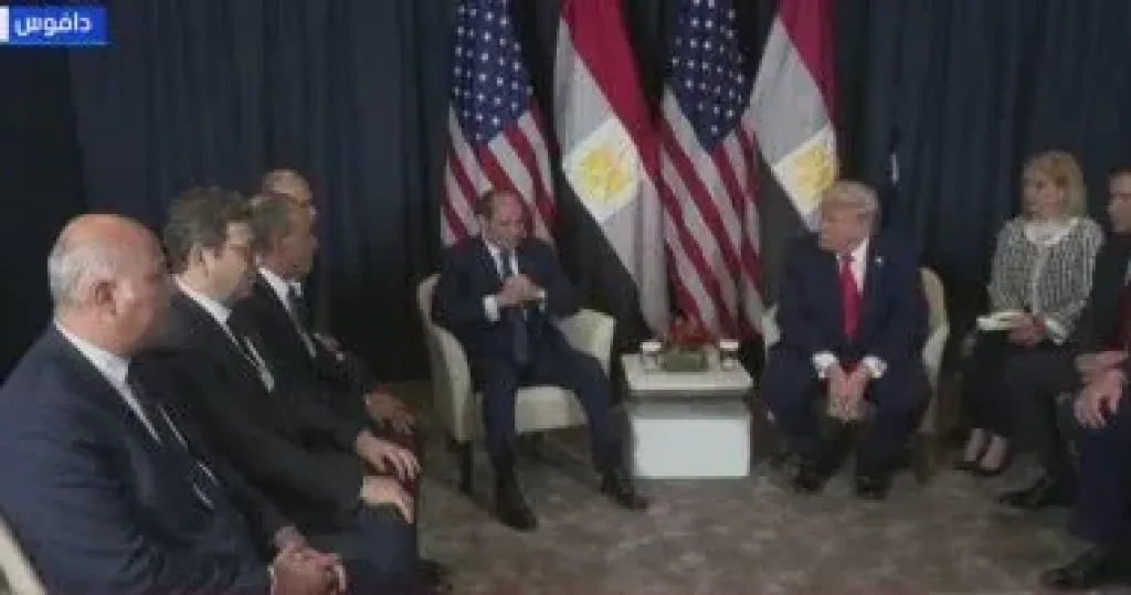 ترامب: سأحاول جمع الرئيس السيسي ورئيس وزراء إثيوبيا بشأن أزمة سد النهضة