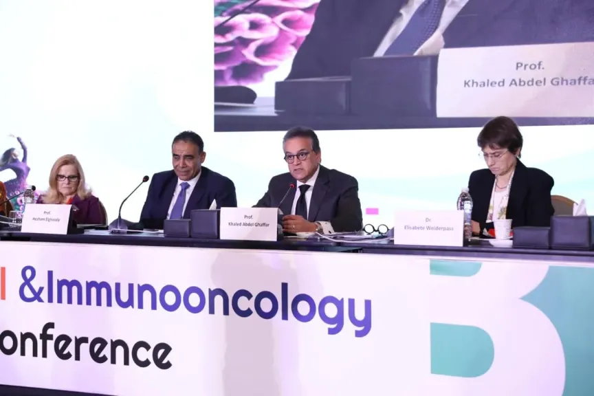 الدكتور عبدالغفار يشهد مؤتمر BGICC ويؤكد أولوية صحة المرأة والكشف المبكر