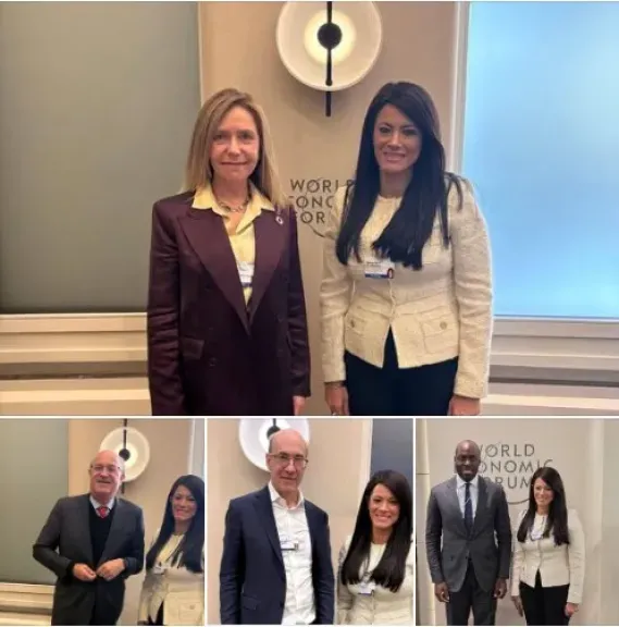 وزيرة التخطيط والتنمية الاقتصادية والتعاون الدولي تواصل لقاءاتها الثنائية مع شركاء التنمية وممثلي الحكومات