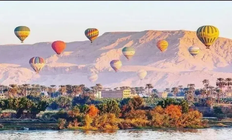 انطلاق 50 رحلة بالون طائر في سماء الأقصر