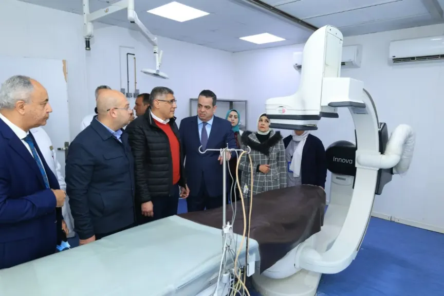 محافظ الجيزة يفتتح توسعات الرعاية المركزة بمستشفى الحوامدية