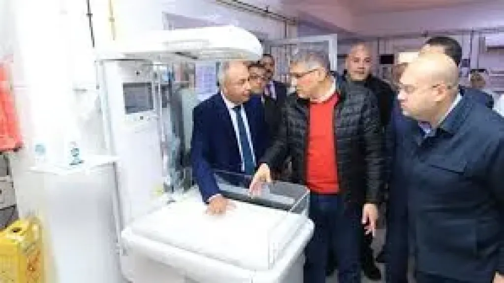محافظ الجيزة يفتتح توسعات قسم الرعاية المركزة بمستشفى الحوامدية