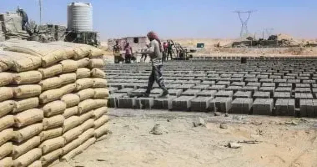 سعر الأسمنت اليوم الثلاثاء 3 - 3 -2026 الطن بـ4200 جنيه