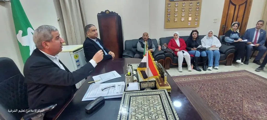 تعليم الشرقية: رمضان يلتقى بالاعلاميين ومراسلى الصحف والمواقع والفضائيات
