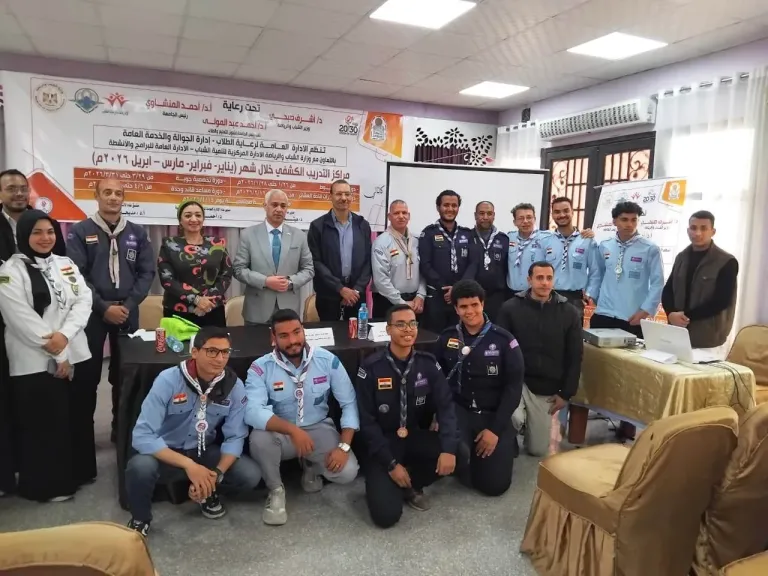 جامعة أسيوط تفتتح فعاليات مراكز التدريب الكشفي لجوالين وجوالات الجامعة