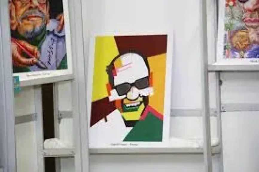 ما بين العمق والسخرية الذكية، شاهد كيف احتفى الكاريكاتير العالمي بـ نجيب محفوظ في معرض الكتاب