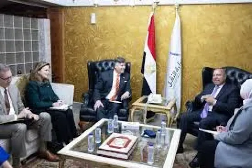 ​كامل الوزير يبحث مع نائب وزير خارجية أمريكا تعزيز الشراكة بقطاعات الموانئ