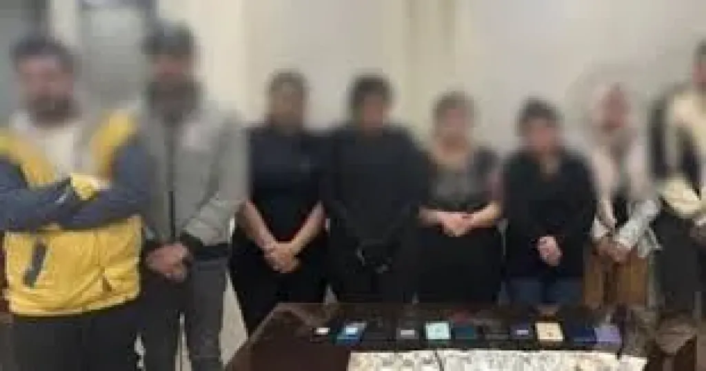 ضبط صاحب ناد صحى بدون ترخيص بتهمة ممارسة أعمال منافية للآداب فى الجيزة