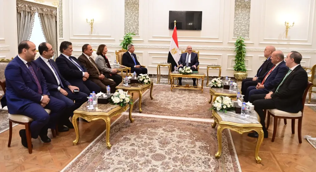 المستشار هشام بدوي يستقبل رئيس المجلس الأعلى للإعلام والوفد المرافق