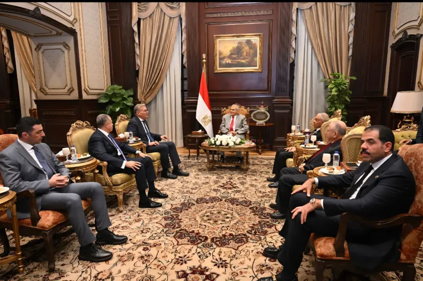 رئيس مجلس الشيوخ يستقبل المهندس كريم بدوي وزير البترول لتعزيز التعاون |صور