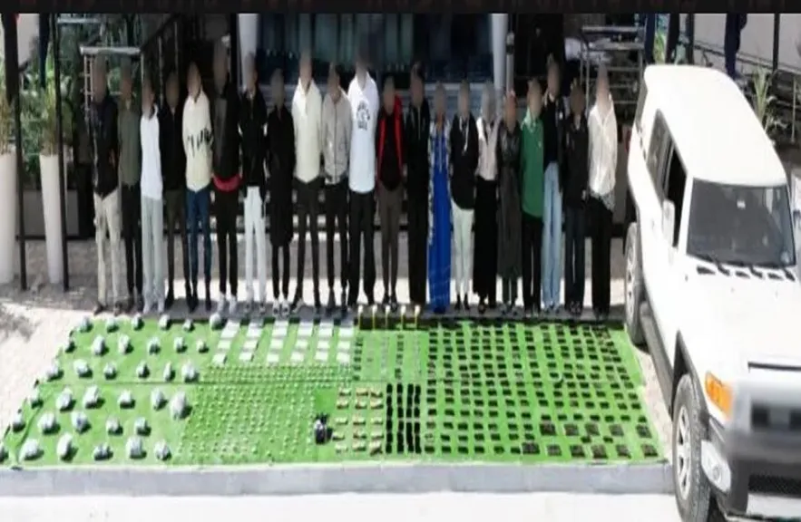 إجهاض مخطط إجرامي دولي لتهريب 200 كيلو مخدرات عبر الحدود الجنوبية