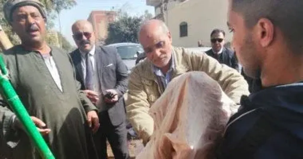 محافظ كفر الشيخ خلال اجتماعه مع أعضاء مجلس النواب