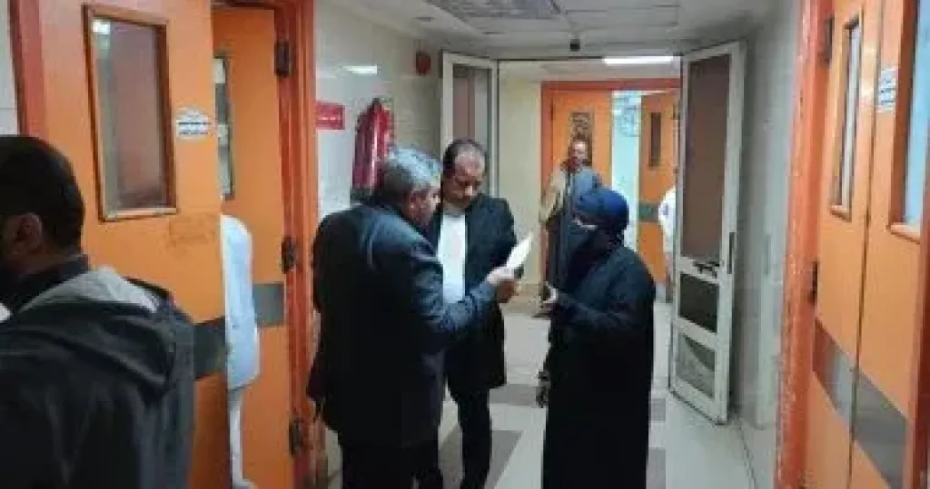 رئيس مركز العياط يتفقد المستشفى المركزى لمتابعة سير العمل والوقوف على الاحتياجات