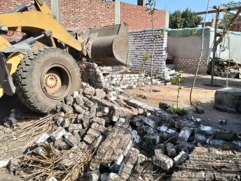 حملة مكبرة لإزالة التعديات والبناء المخالف بالشرقية