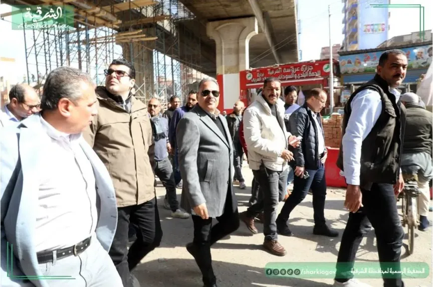 محافظ الشرقية يقود حملة مفاجئة  مكبرة لرفع كافة بمدينة الزقازيق