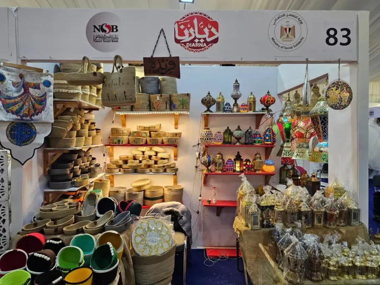 التضامن الاجتماعي تنظم معرض ”ديارنا للحرف اليدوية والتراثية” بمركز ”سيتي ستارز التجاري” بمدينة نصر