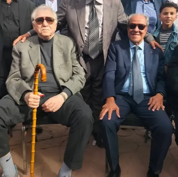 منير فخري ومحمود أباظة  ومصطفى الفقى يدلون بأصواتهم فى  انتخابات الوفد