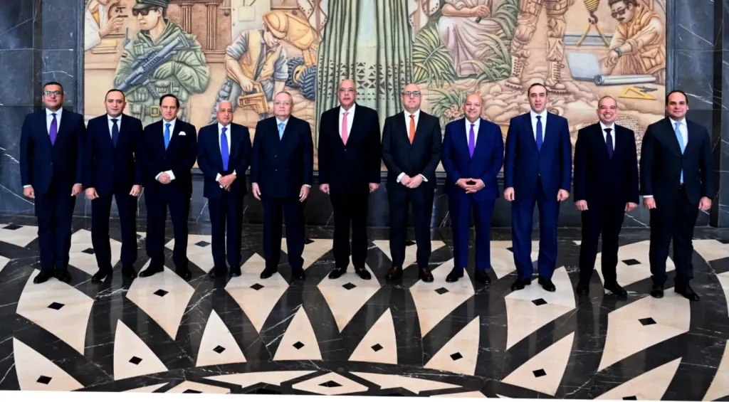 المستشار هشام بدوي رئيس مجلس النواب يستقبل رئيس مجلس الدولة