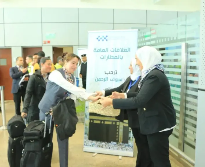 انطلاق أولى رحلات  إيركايرو من مطار العاصمه إلى مطار الملك عبد العزيز بمدينة جده