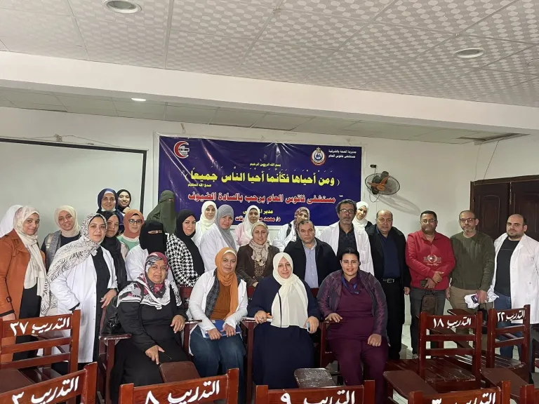 صحه الشرقية:تدريب الفريق الطبي بفاقوس لتعزيز صحة الام والطفل